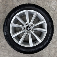 17 inch originele Merano velgen + winterbanden Volkswagen Passat 3G0071497C set C